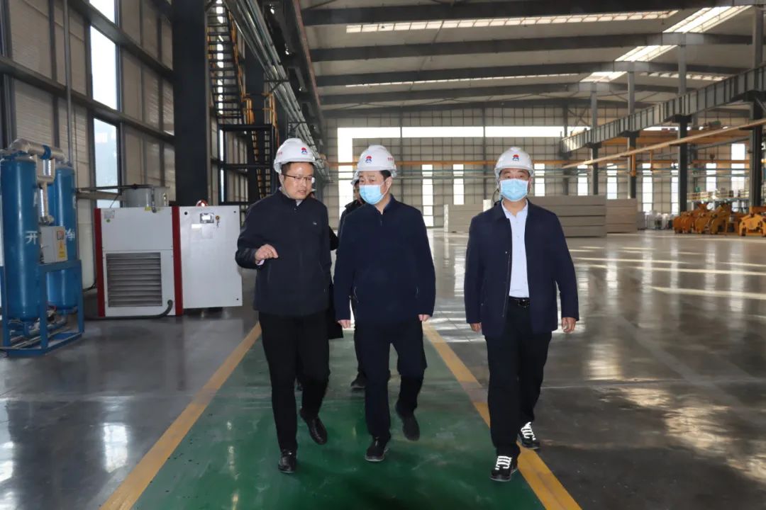 增信心、鼓干劲！副市长王志峰到公司调研节后复工复产工作